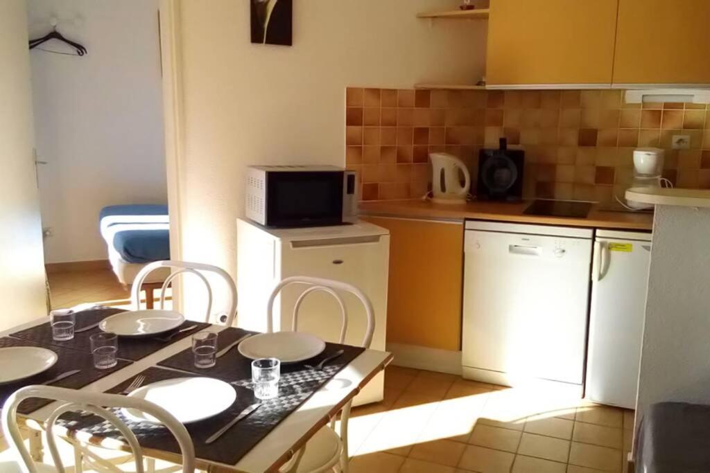 Capao Appartement Climatise Grande Terrasse Place Parking & Piscine 阿格德 外观 照片