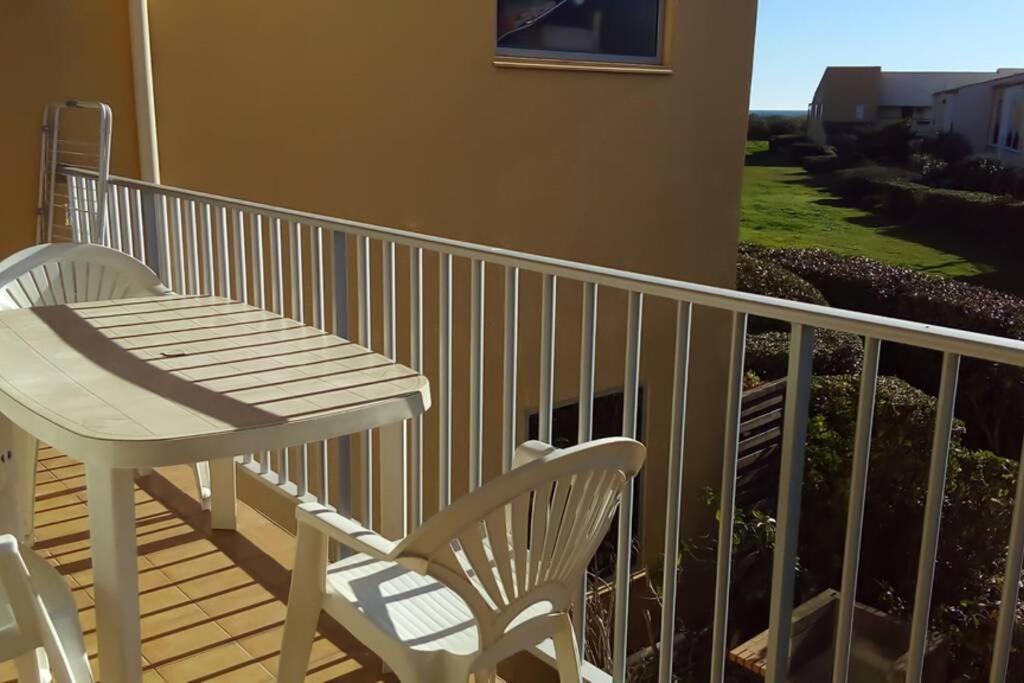 Capao Appartement Climatise Grande Terrasse Place Parking & Piscine 阿格德 外观 照片